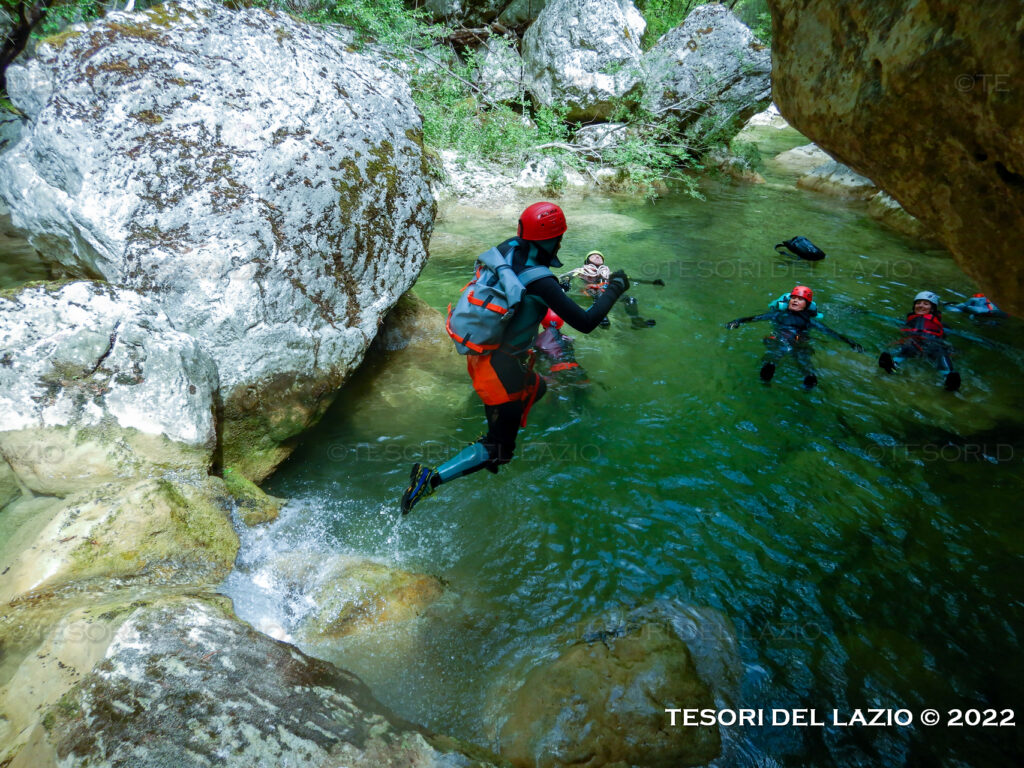 29 outdoor 2022 - Canyoning Fosso di Riancoli - Collalto Sabino RI