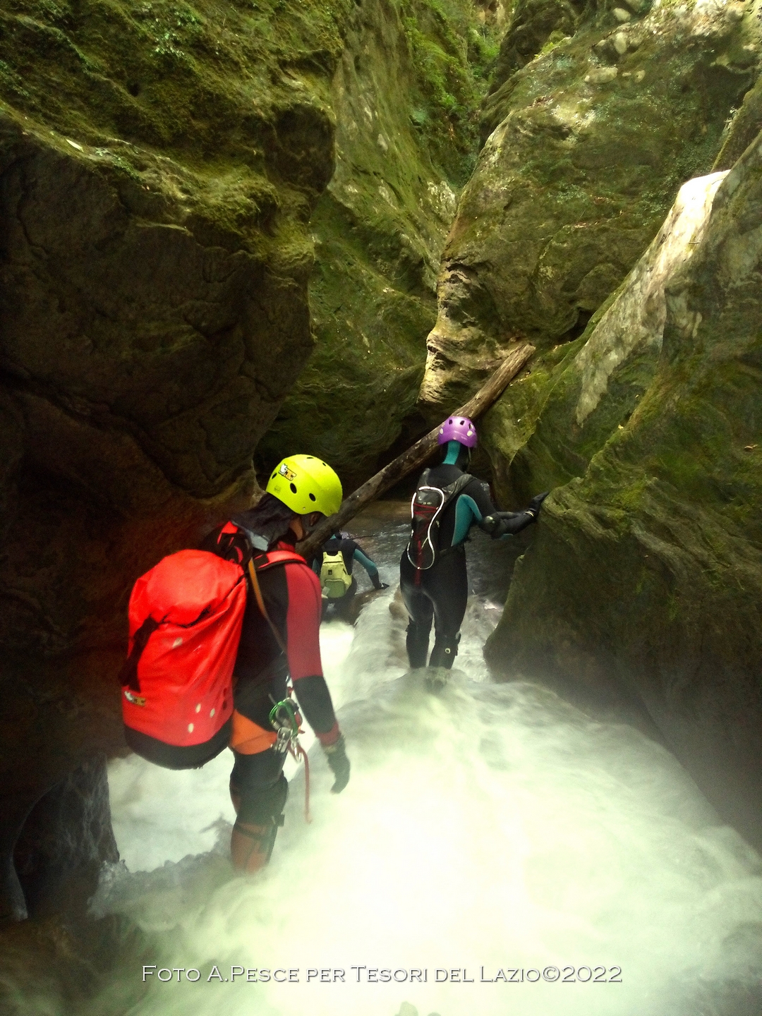 Canyoning Farfa - Mompeo (RI)
