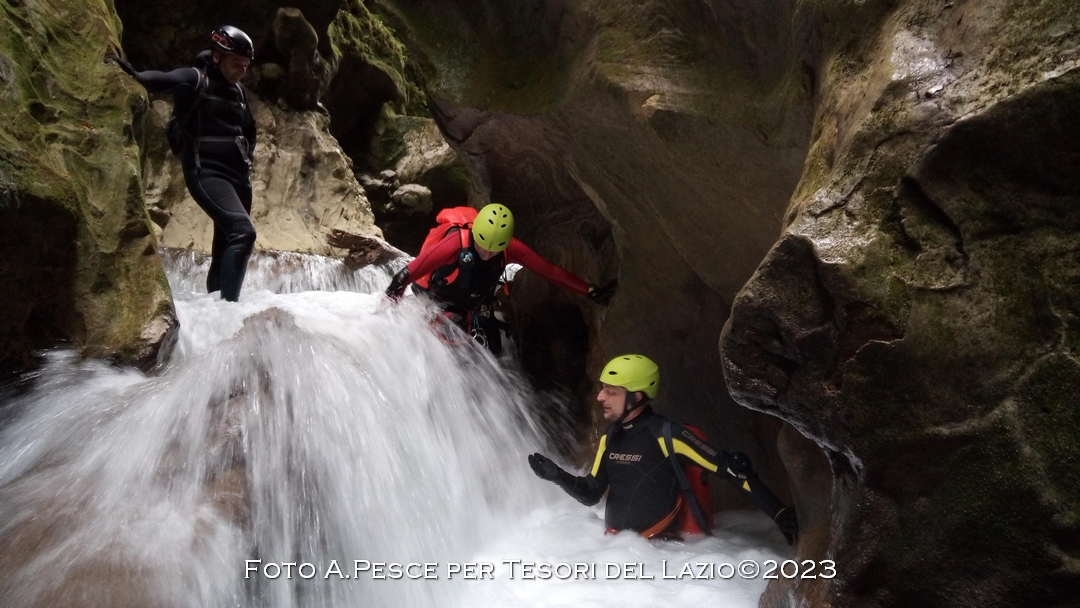 Canyoning Farfa - Mompeo (RI)