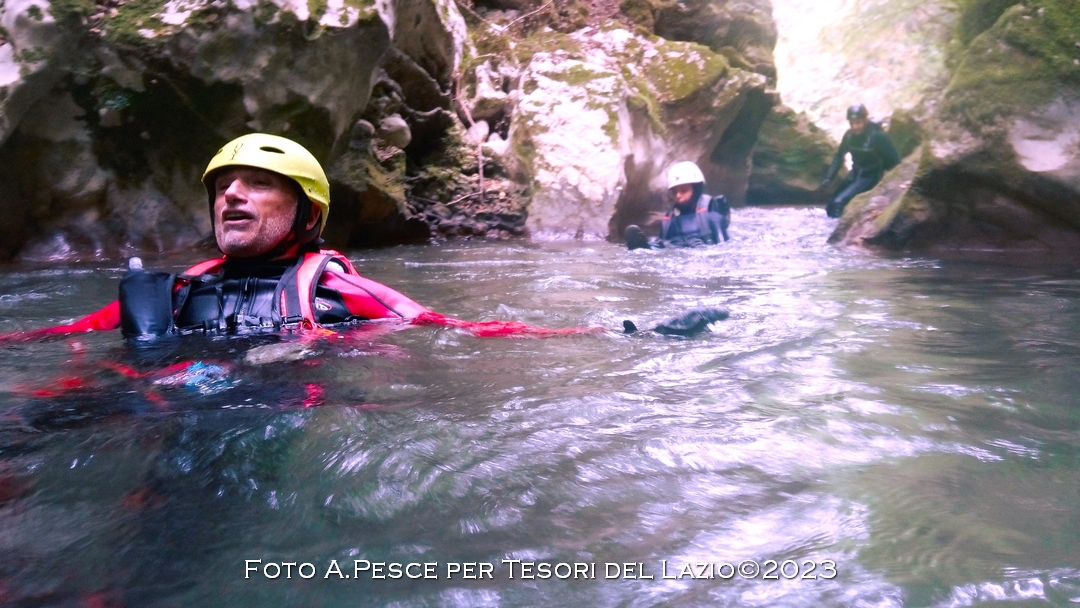 Canyoning Farfa - Mompeo (RI)