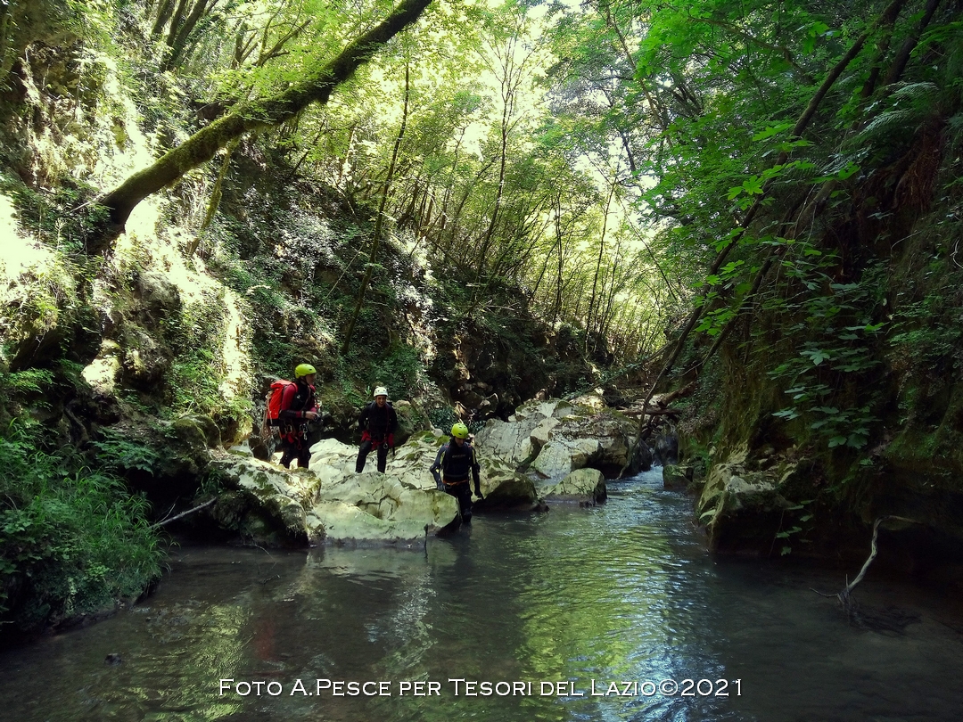 Canyoning Farfa - Mompeo (RI)