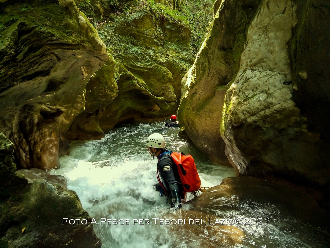 Canyoning Farfa - Mompeo (RI)