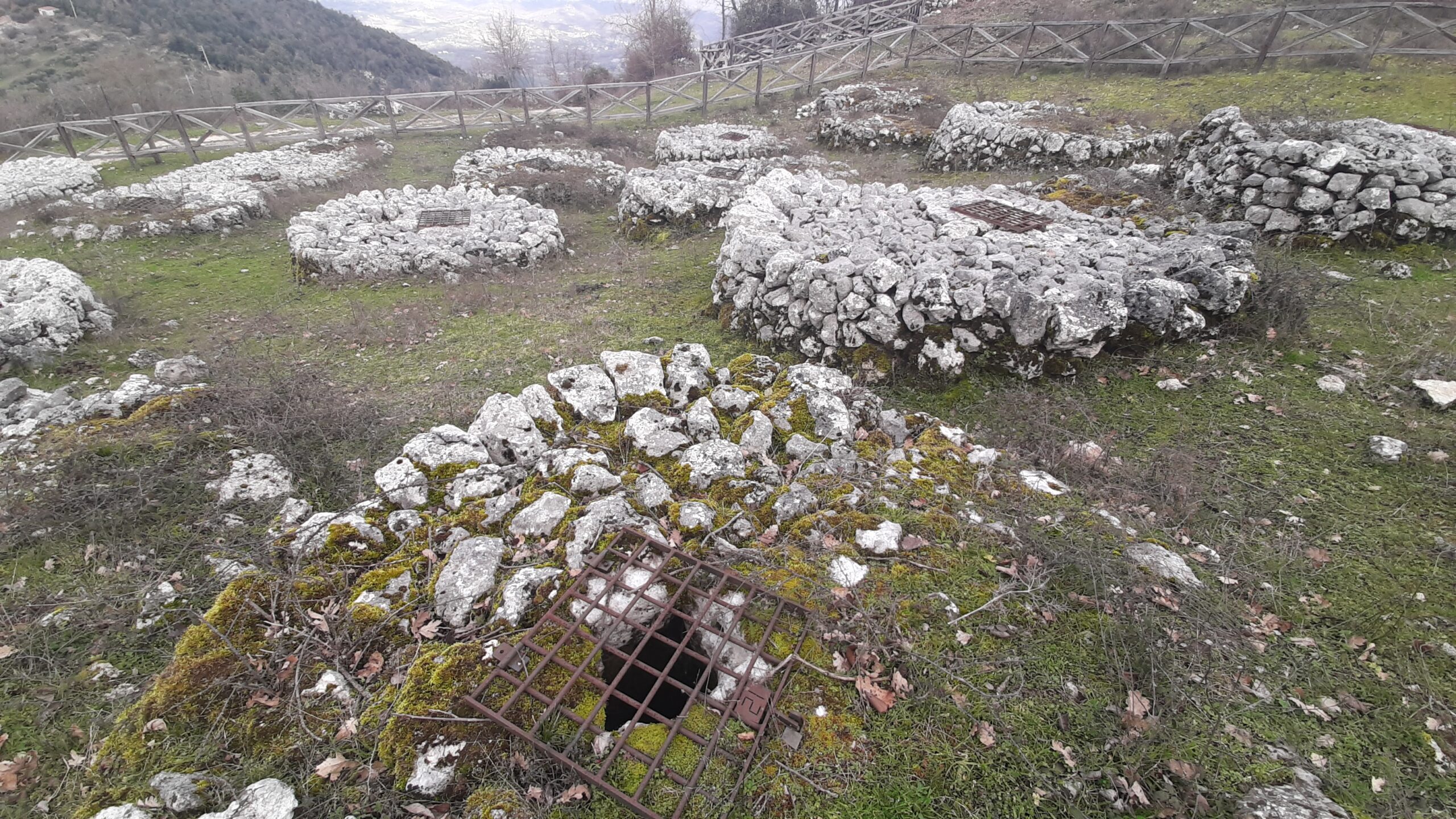 Escursione ricerca abitato Case di Valle di Noce - pozzi di Montattico